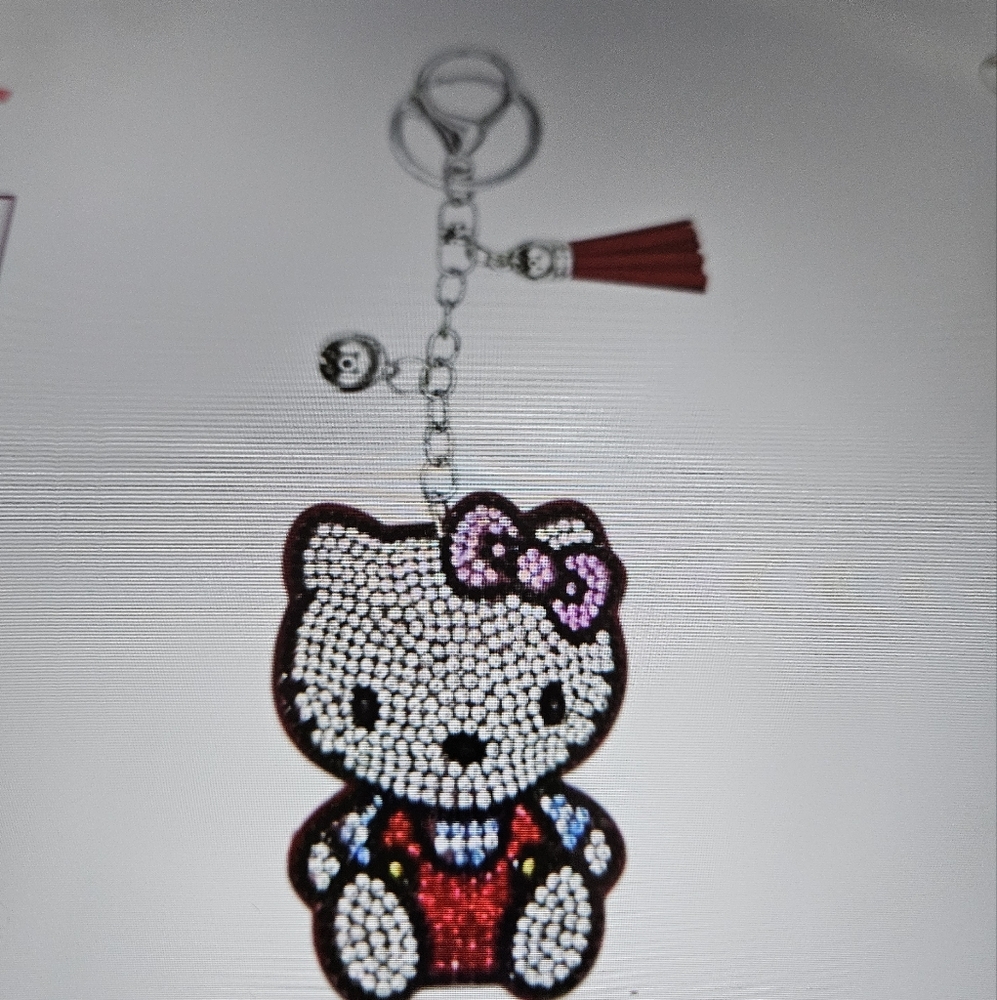DIVAS LiMiTED Red and Pink Key & Card Holder